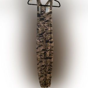 Women's WallFlower camo print overalls